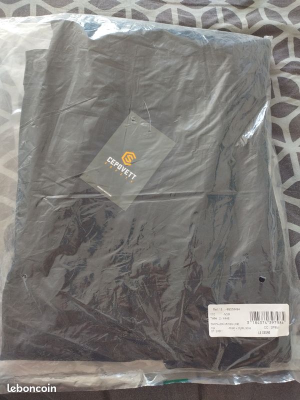 Pantalon professionnel neuf noir Cepovett taille 2 (image 5)