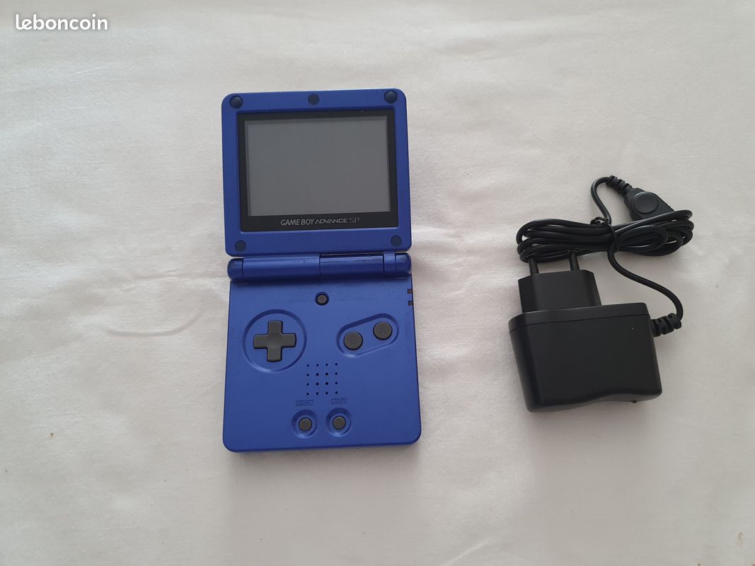 Console nintendo gameboy advance sp bleue blue (image 3)
