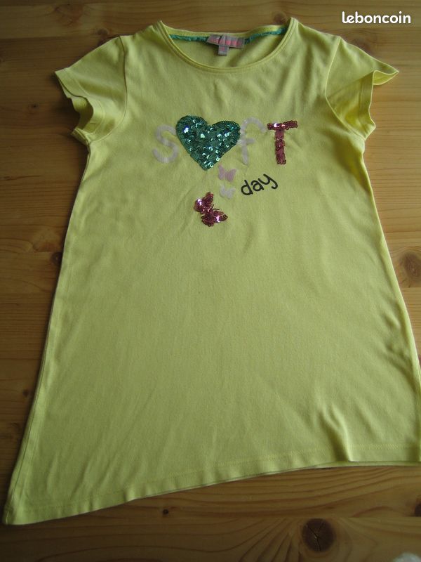 Tee shirt fille Lisa Rose 8 ans (neuf) (image 1)