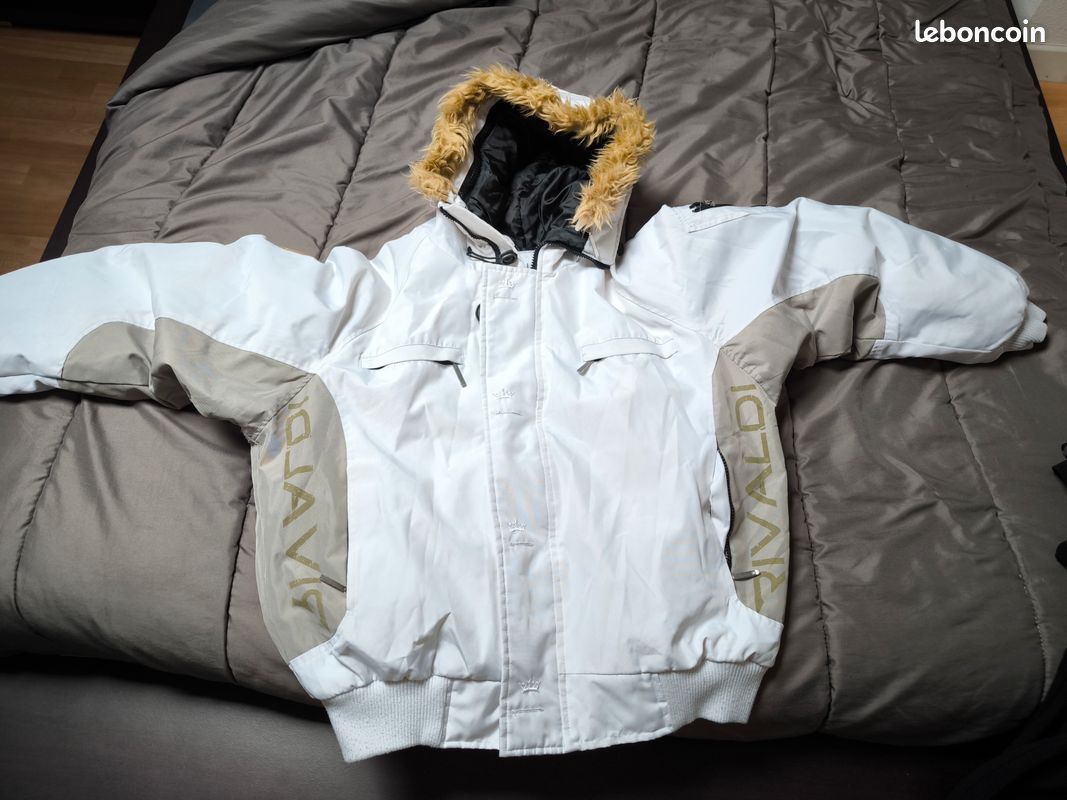 Blouson Rivaldi Doudoune Rivaldi Blanche Doudoune Rivaldi