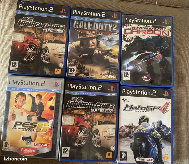 Lot De 11 Jeux PS2 Et Nintendo DS - Dont KAAN, Bon état, Boîtiers Inclus