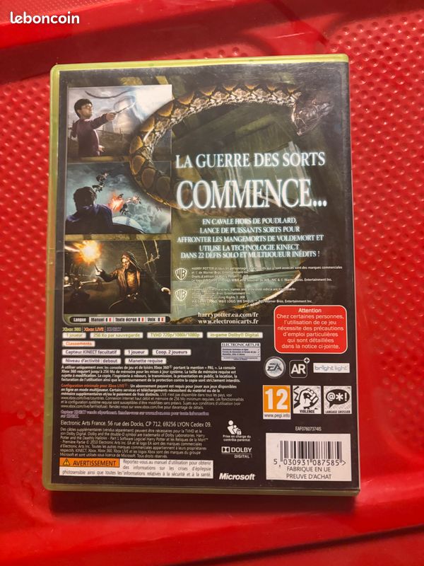 Xbox 360 - Harry Potter et les Reliques de la Mort Deuxième Partie