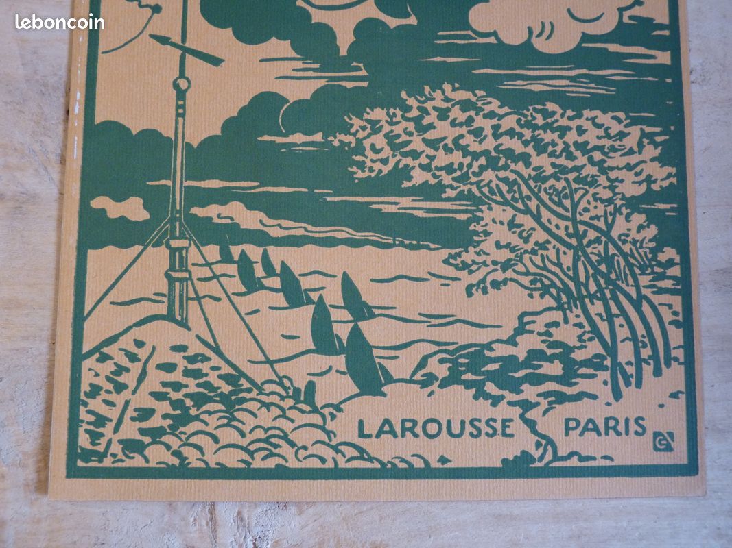 Illustration ancienne - L'air et sa conquête - 23x30cm - F15 (image 3)
