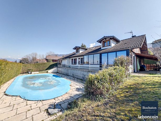 Lugrin - maison individuelle t6 - 138 m² - 5 chambres - piscine - 801 m² de terrain