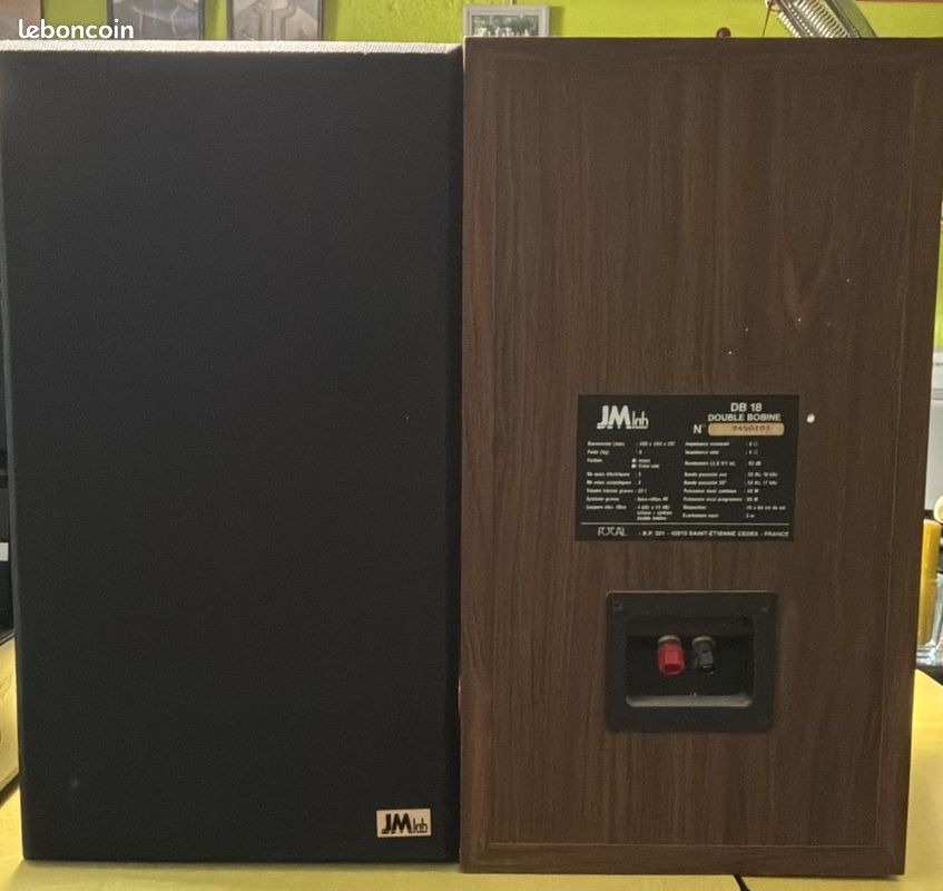Chaine Hi-Fi vintage Denon 2 éléments + 2 enceintes JMlab (image 11)