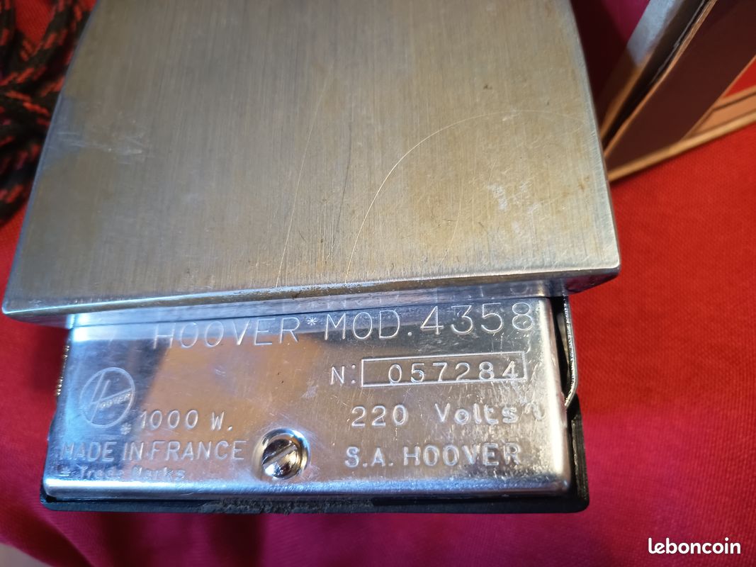 Fer à repasser HOOVER Mod. 4358 pour collectionneur (image 4)