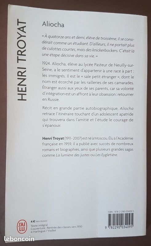 Aliocha, Henri Troyat (image 2)