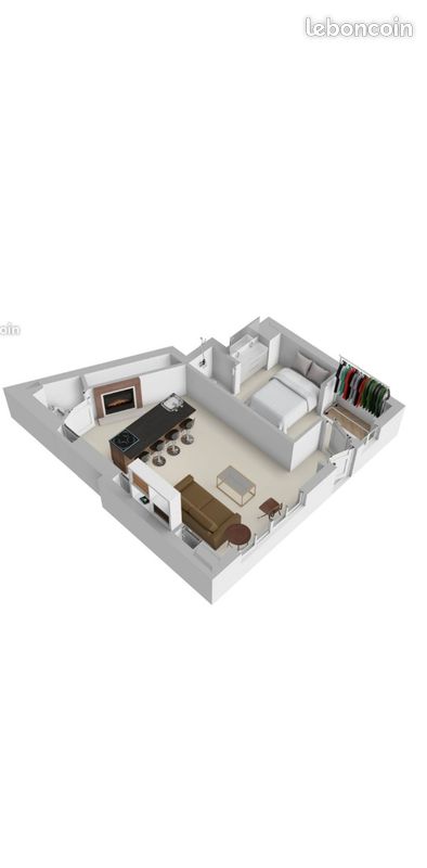 Appartement 2 pièces 37 m² · à Toulouse · 37 m² · 950 €/mois