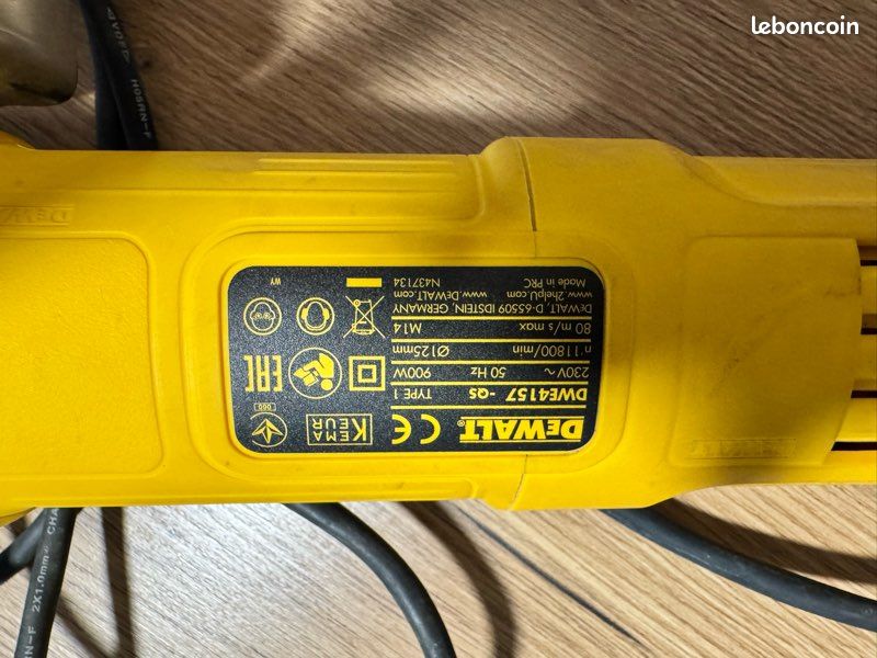Meuleuse dewalt 115 filaire (image 3)