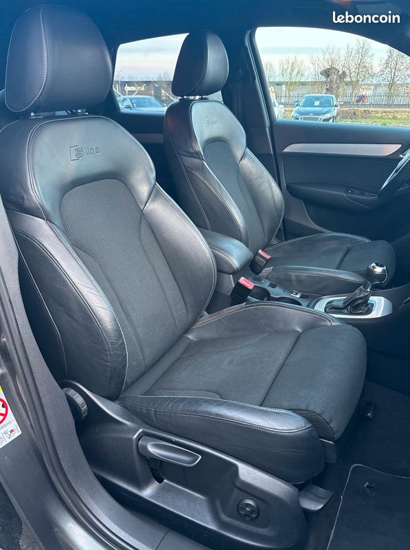 Audi q3 1.4 cod tfsi 150 s-line s-tronic - 1ere main - distri neuve (image 9)