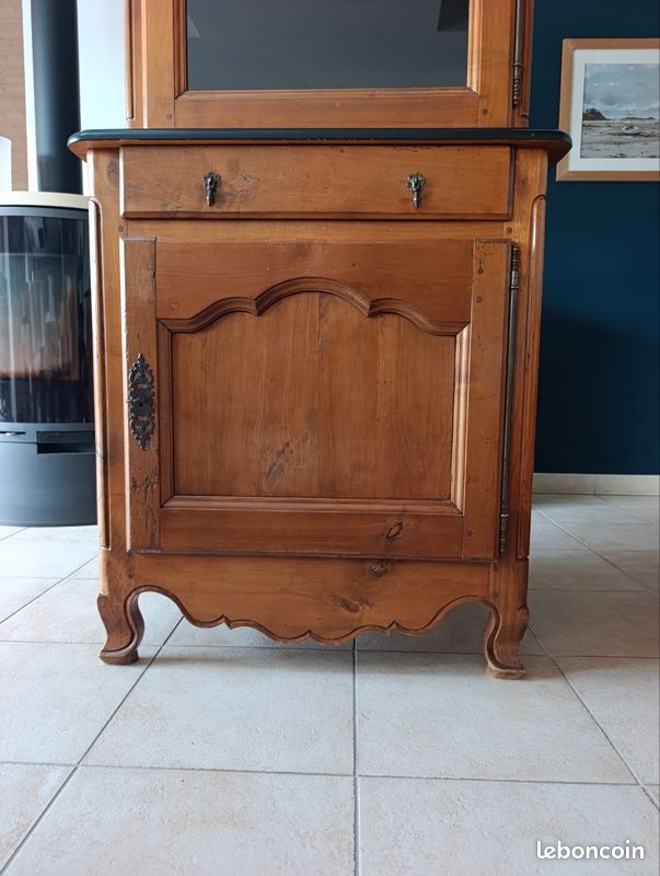 Meuble argentier en 2 parties -vitrine et meuble bas (image 5)