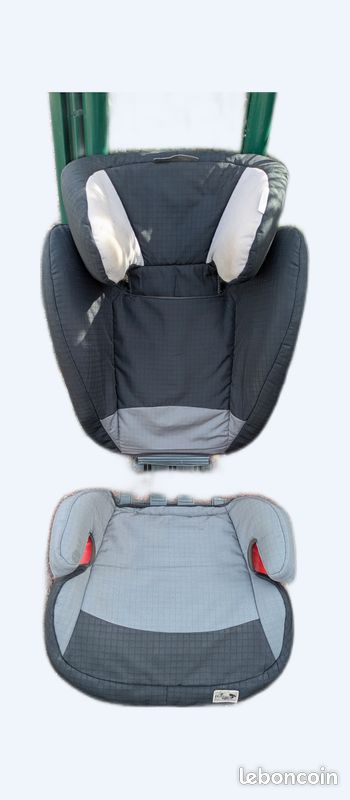 Siege auto avec réhausseur détachable (image 1)