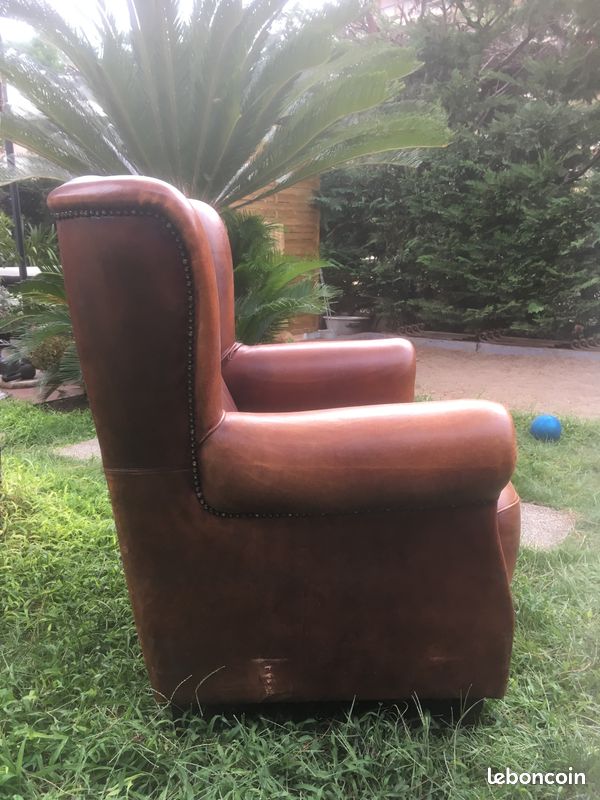 Paire de club cuir Joris vintage (image 4)