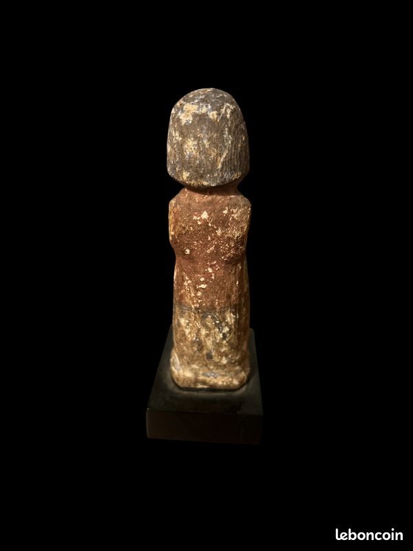 Rameur Bois Polychrome - Egypte Basse époque (image 4)