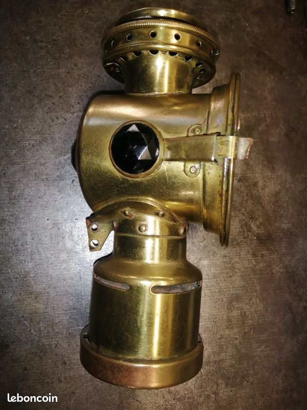 Phare De Vélo Ancien En Laiton - RADIOS SOUBITEZ JOS - Vélo Vintage