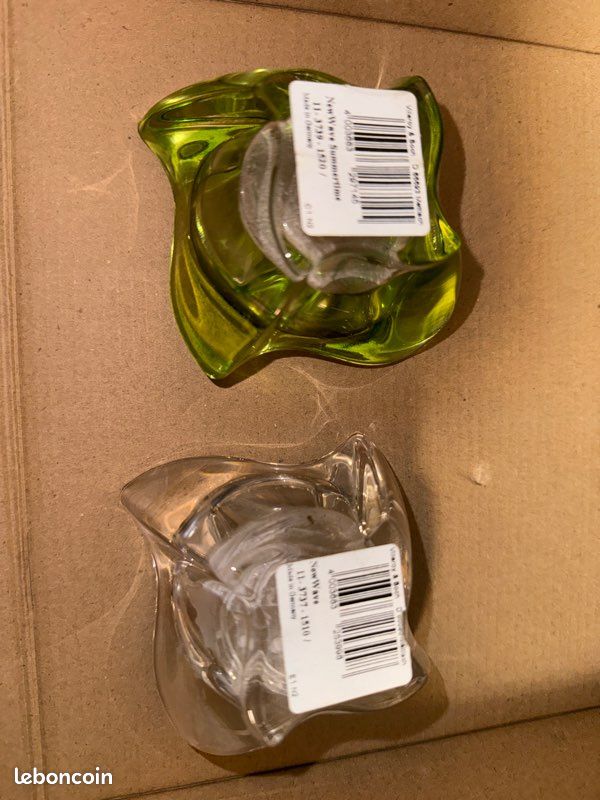 Lot de bougeoirs villeroy & bosch gamme NewWave Summertime et NewWave (image 2)