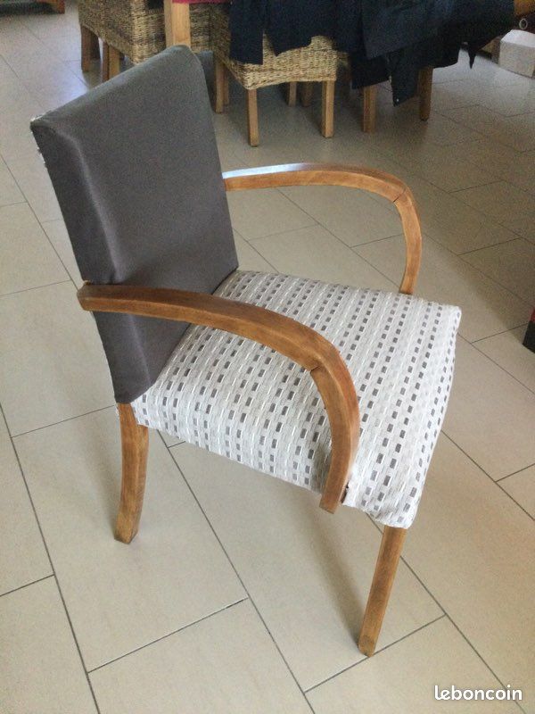 Fauteuil style Bridge refait à neuf (image 3)