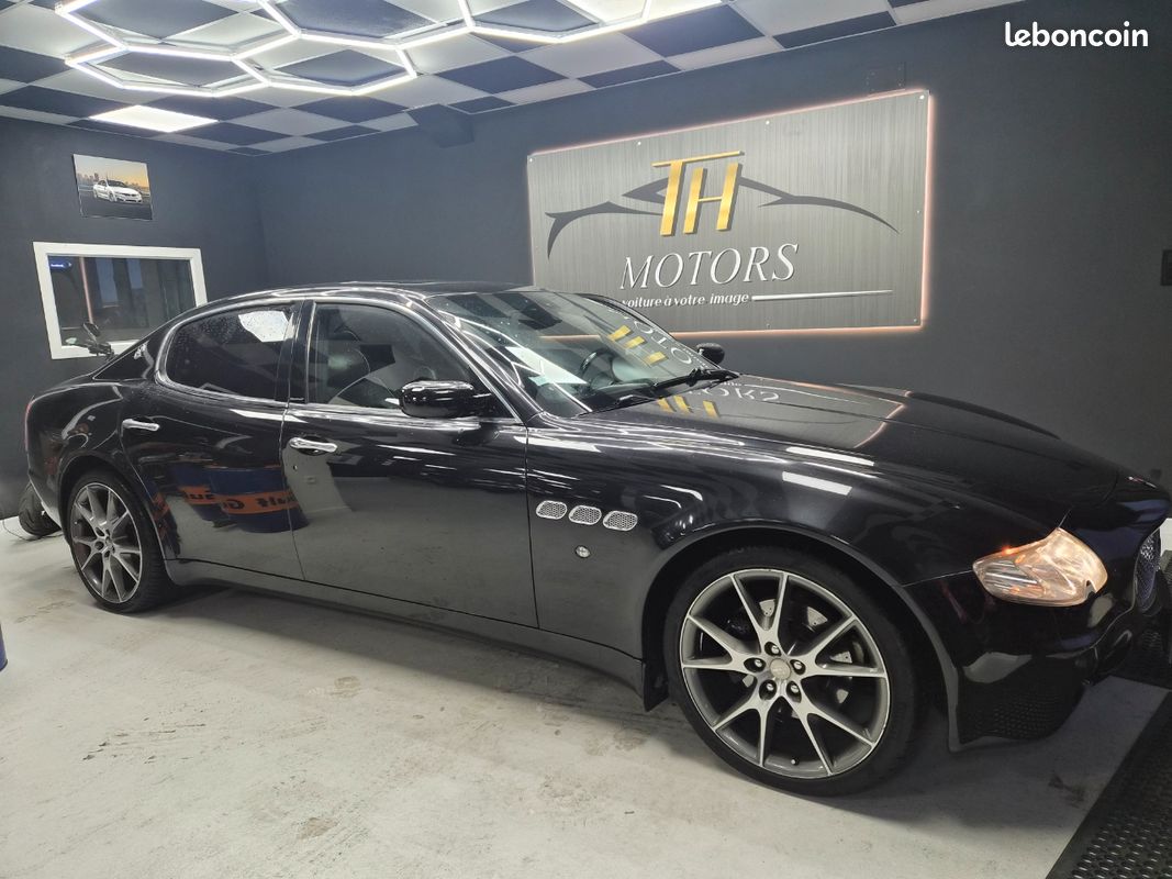 MASERATI QUATTROPORTE EXECUTIVE GT 4.2 V8 400cv BOITE AUTO ZF TRES FIABLE AU TARIF DE 17999 A SAISIR (image 1)