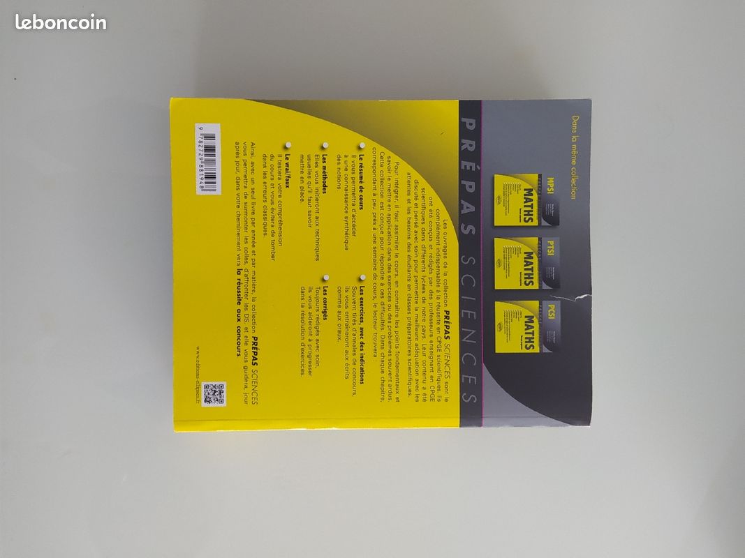 Livre classe préparatoire Ellispe (image 2)