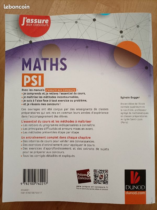 Dunod maths PSI (image 2)