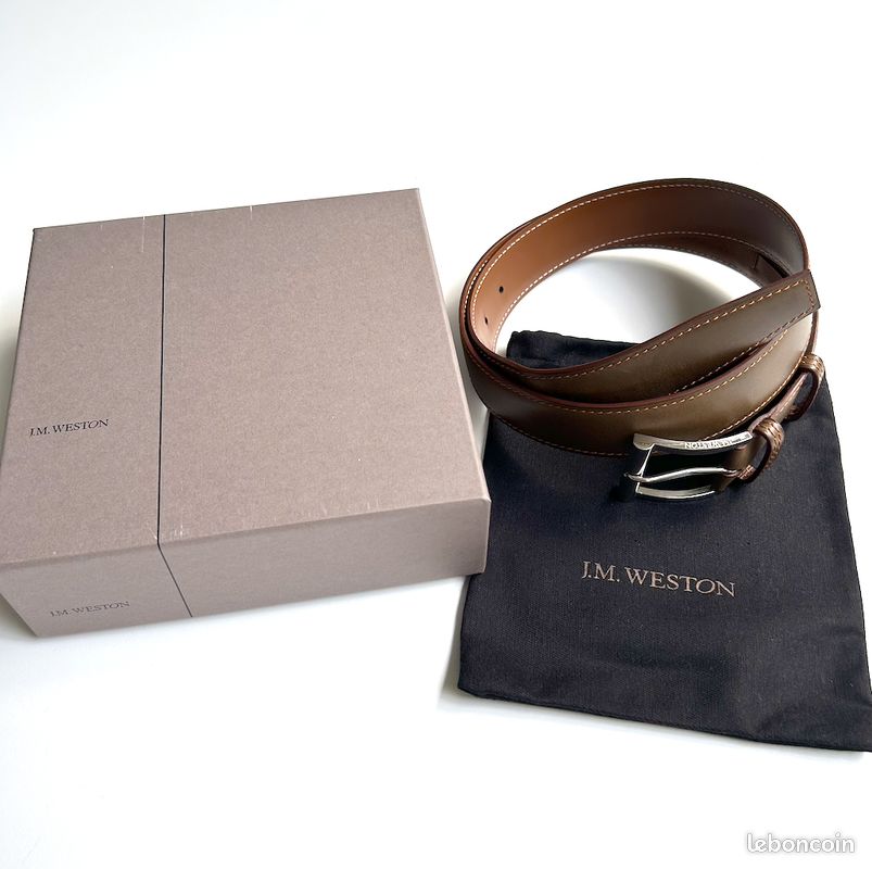 Weston Ceinture Demi-Jonc (Marron bergeronnette) Taille