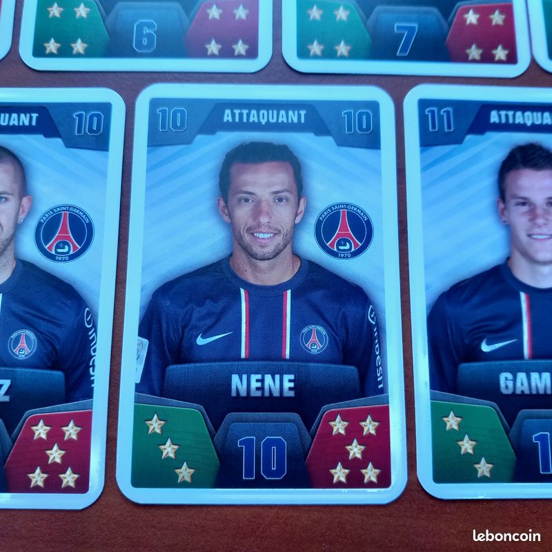 PANINI CARTES FOOTBALL 1994 - SUPERBE LOT AS MONACO !! (13 cartes