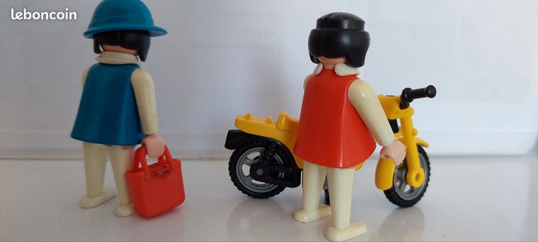 PLAYMOBIL VINTAGE CITY life maisons lit adulte pour chambre sets 4145