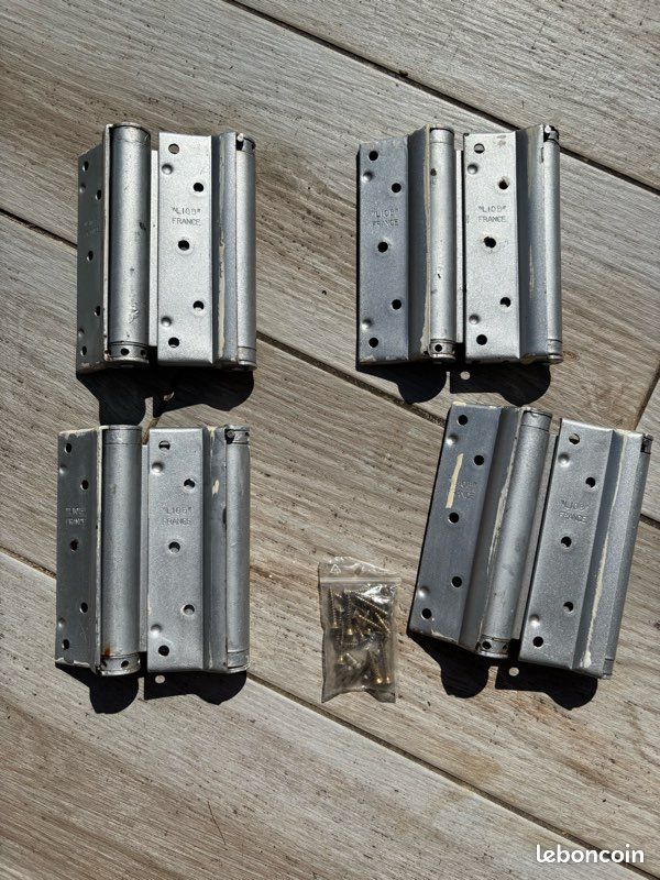 4 grosses charnières pour portes battantes Marque Liob France (image 4)