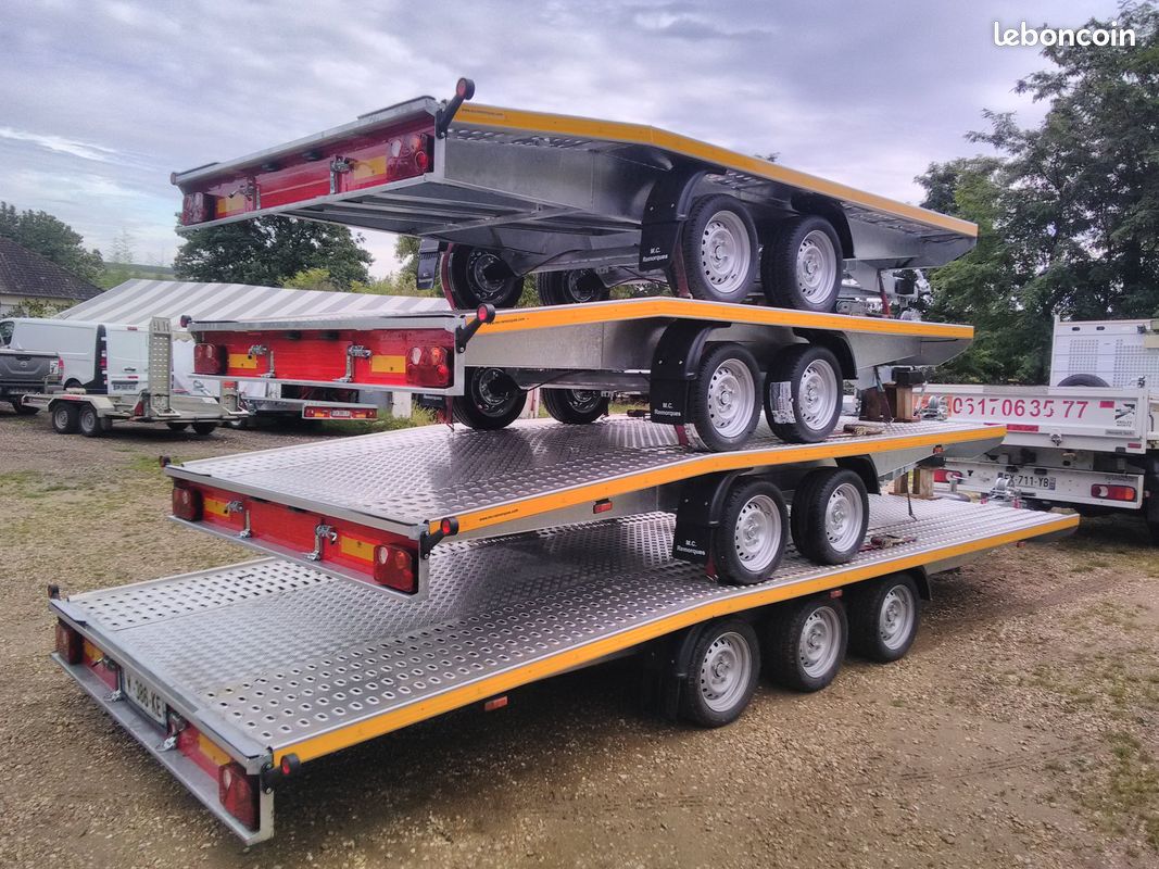 Remorque besttrailers nouveau modeles 3t5 en 4m50 et en 4m 5m 6m ...
