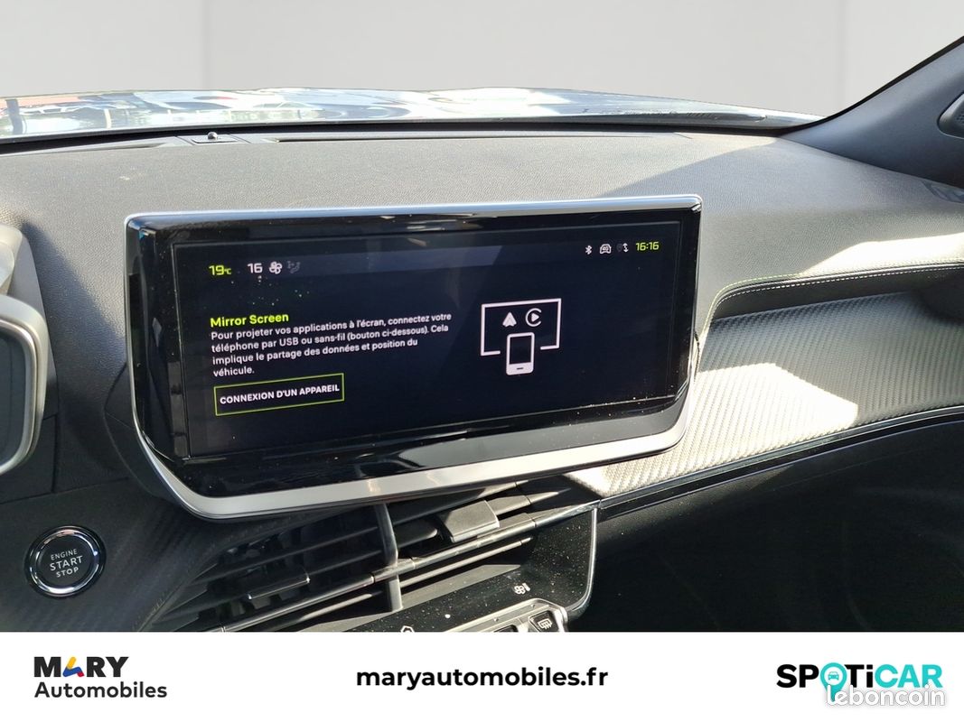 PEUGEOT 2008 Electrique 156 ch 54 kWh GT (image 14)