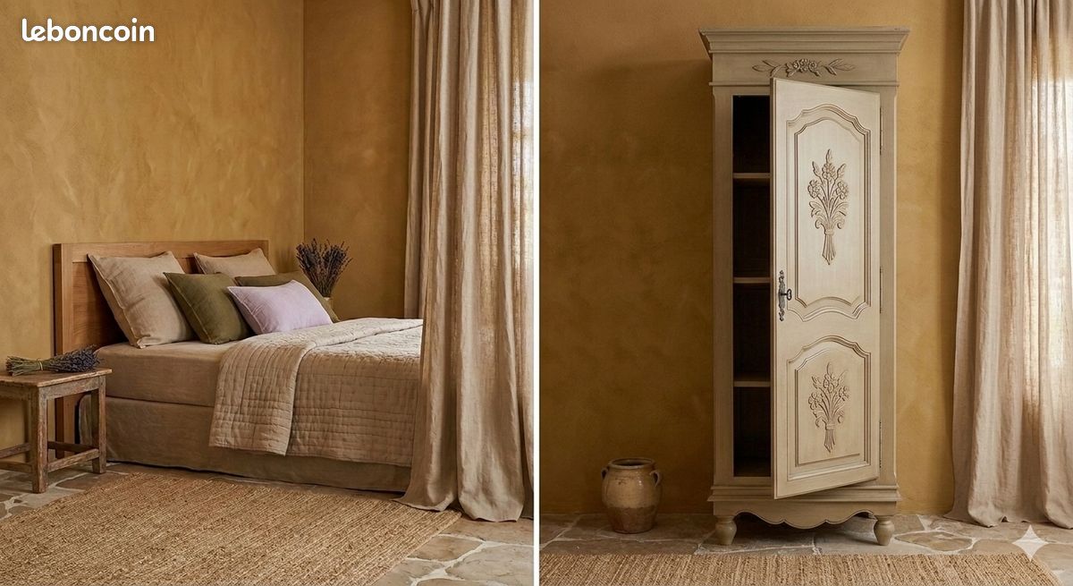 Bonnetière Romance Interior's Taupe Vieilli Style Provencal (image 3)