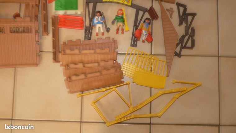 PLAYMOBIL REF 3713 CARRO PONY RANCH REMOLQUE NIÑOS GRANJA PONI NIÑO EUR