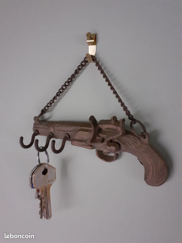 Porte-clef mural ancien (image 8)