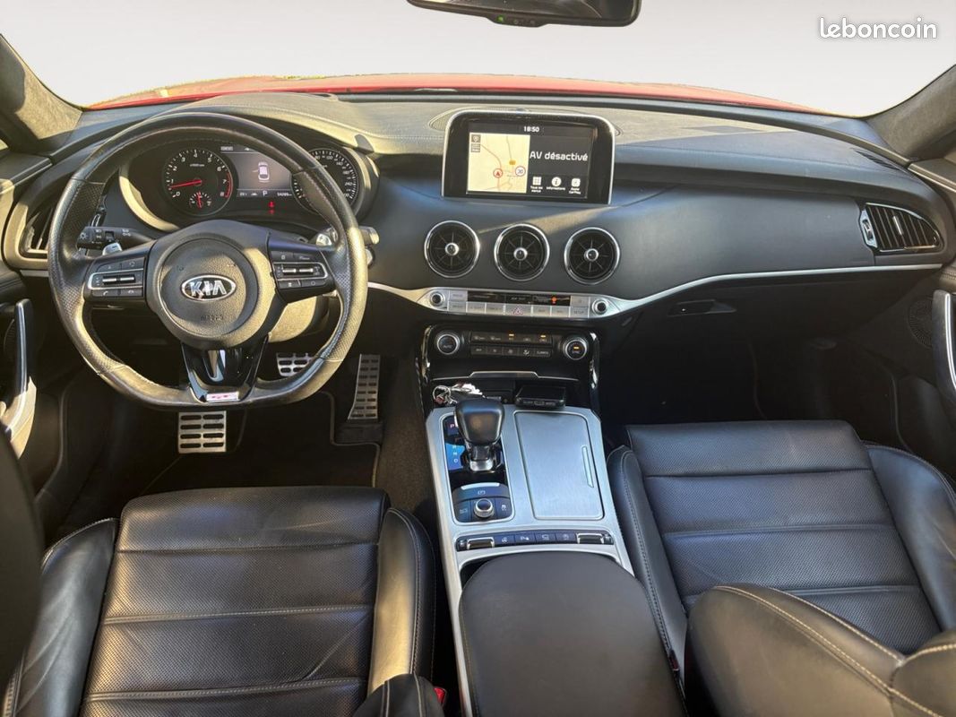 KIA STINGER - 370cv - GT Line Premium- sièges chauffants/rafraîchissants - toit ouvrant panoramique (image 10)