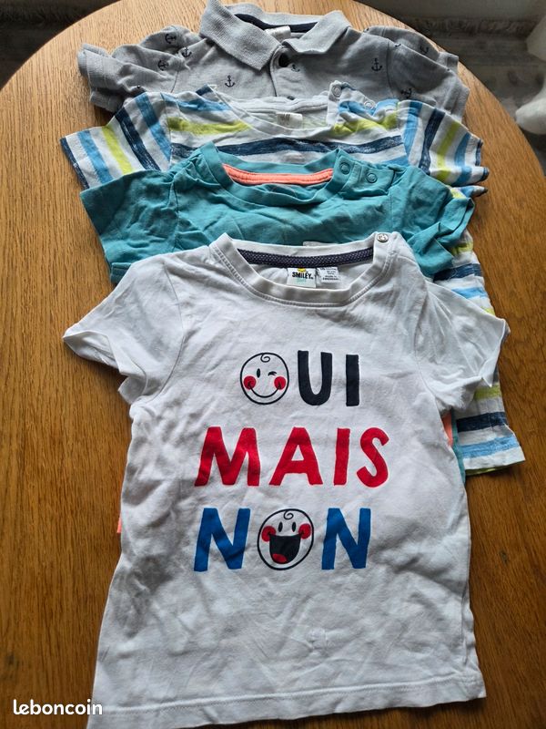 Lot t-shirts et polo (image 1)