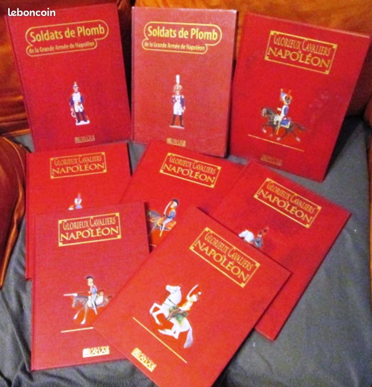 Lot De 6 Cavaliers Soldats Starlux - Cavalerie En Soldat De Plomb - Occasion