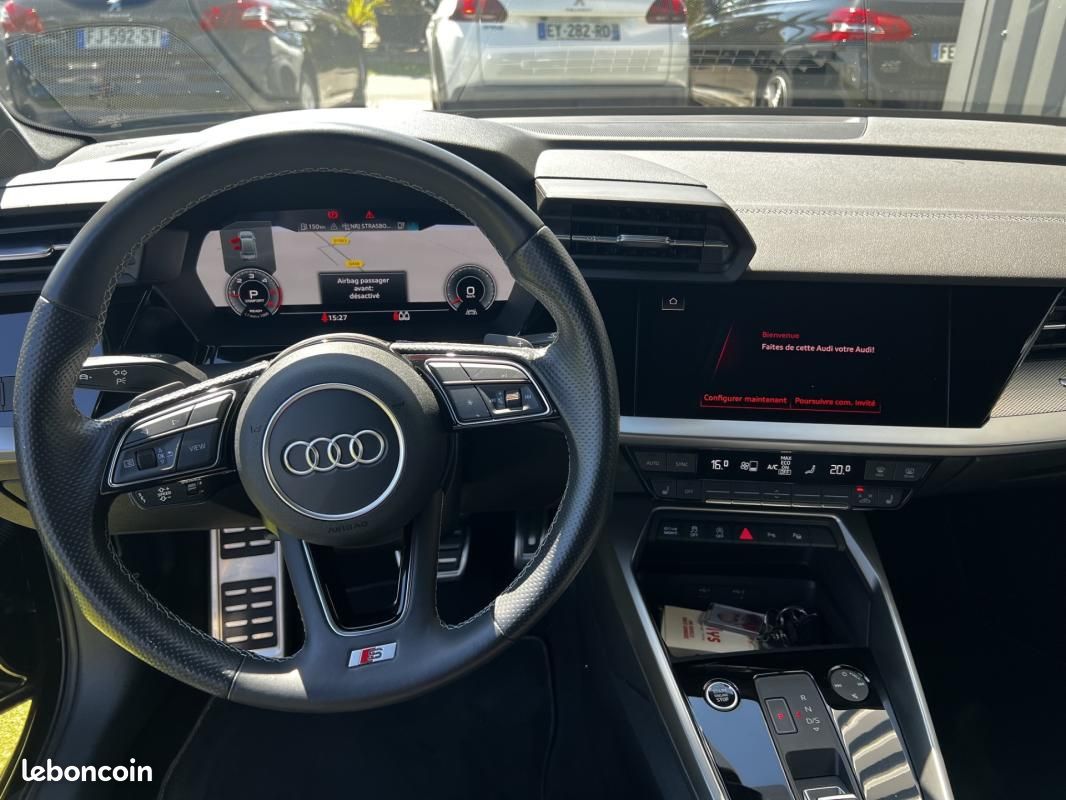 Audi A3 Berline S-LINE 35 2.0 TDI 150CH S-TRONIC7 CAMERA (image 12)
