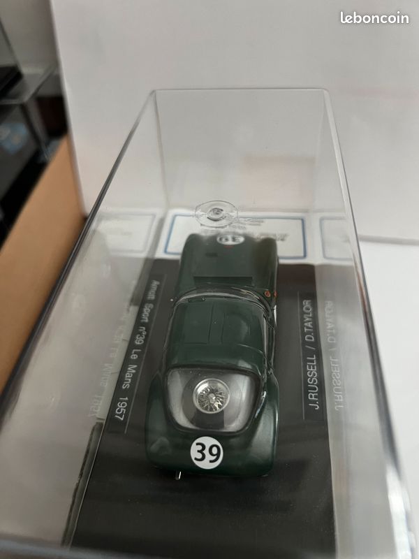 Porsche 356B Abarth GTL 37 24 Heures du Mans 1961 Spark S1362 - Miniatures Autos