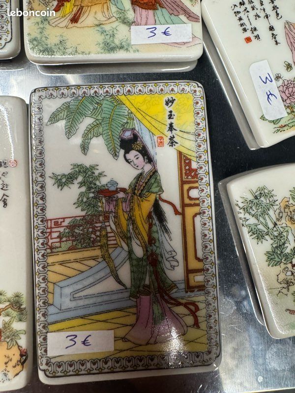Collection de magnets chinois en porcelaine (image 3)