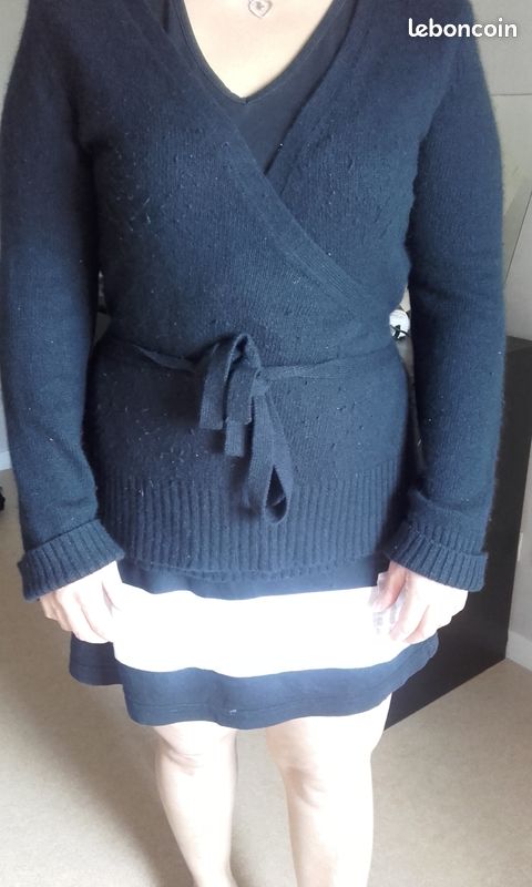 Gilet maternité noir (image 1)