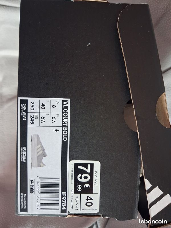 Baskets ADIDAS _ CHAUSSURES ETAT NEUF (image 10)