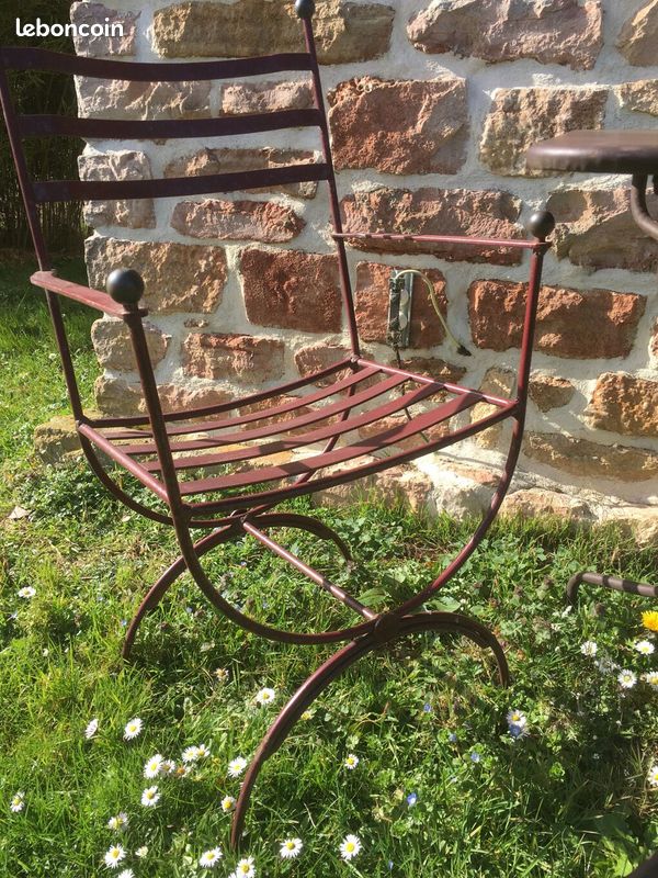 Ensemble de jardin en fer forge (image 6)