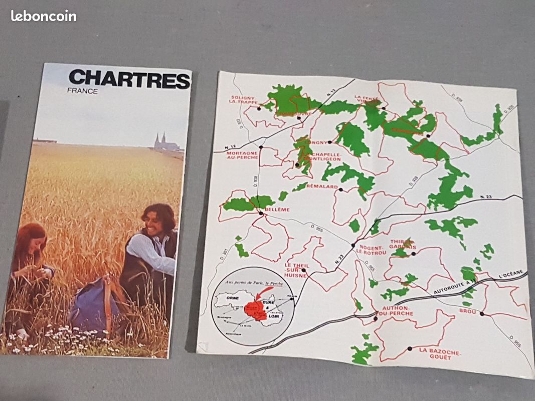 Petits guides / fascicules anciens Chartres et le Perche (image 8)