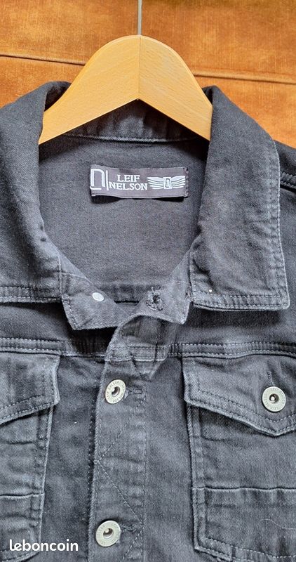 Veste noire Leif Nelson (image 2)