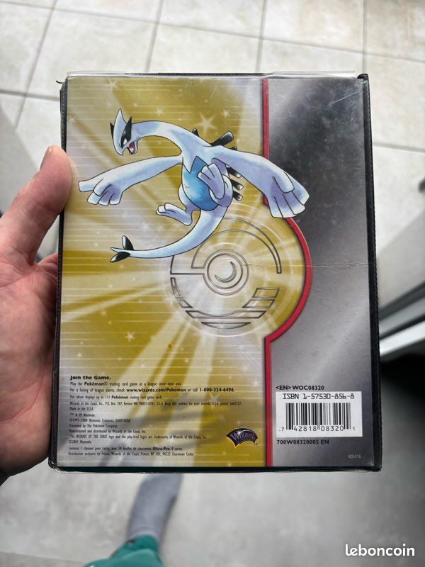 Lot Pokmon neo Genesis Lugia trs bon tat - Collection
