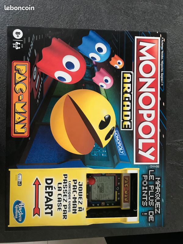 Monopoly Pac-Man Arcade Hasbro - Jeu De Société Neuf