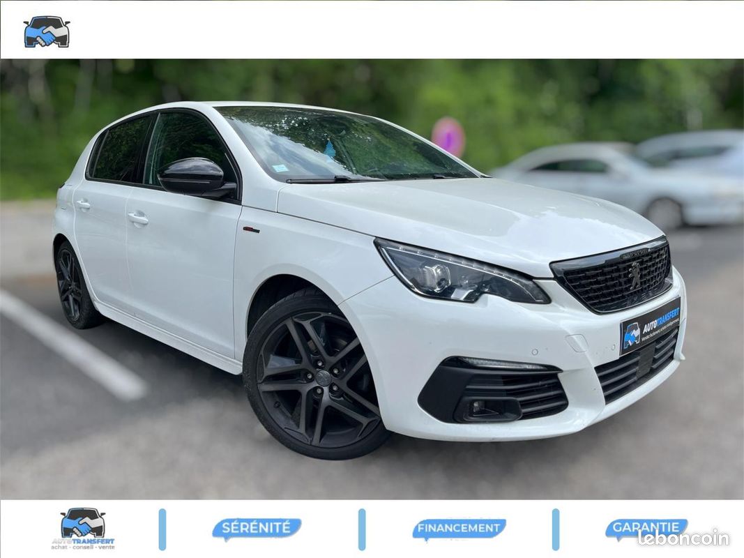 PEUGEOT 308 GT LINE 1.2i 12V S&S - 130 - BV EAT8 II BERLINE - GARANTIE 6/12 MOIS (image 3)