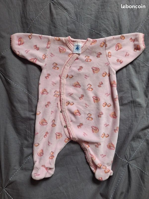 LOT Petit bateau comme neuf pyjamas naissance (image 5)