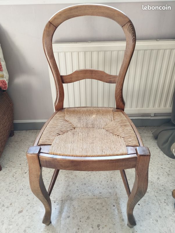 Chaises paillées (image 1)