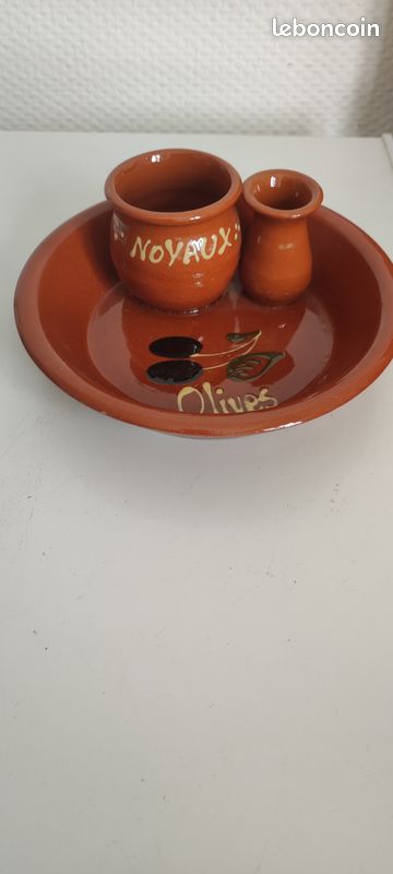 Coupelle à Olives En Grès Bleu - Déco De Table Vintage Et Authentique